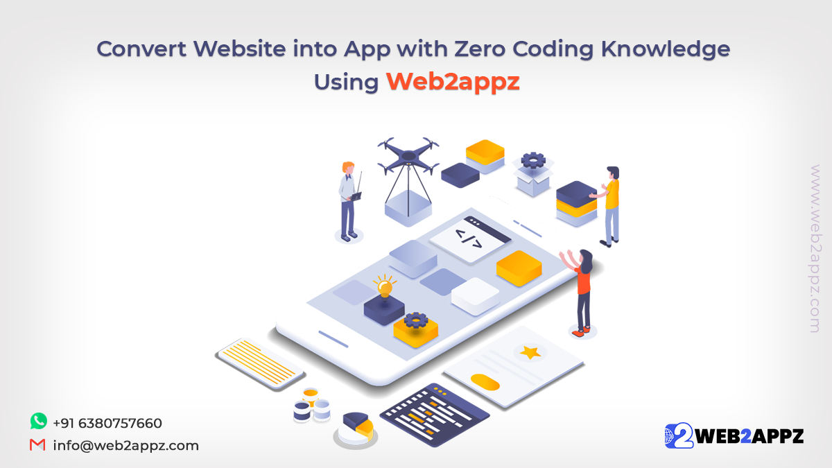 Convert Website into App with Zero Coding Knowledge Using Web2appz