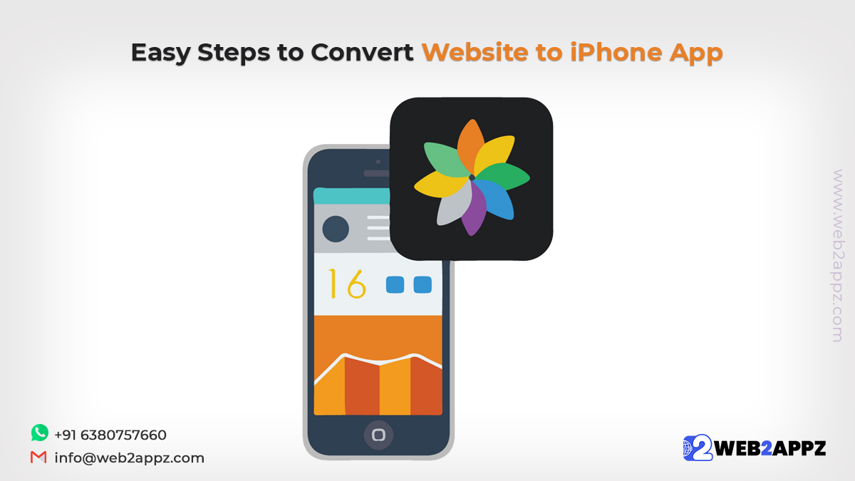 Easy Steps to Convert Website to iPhone App