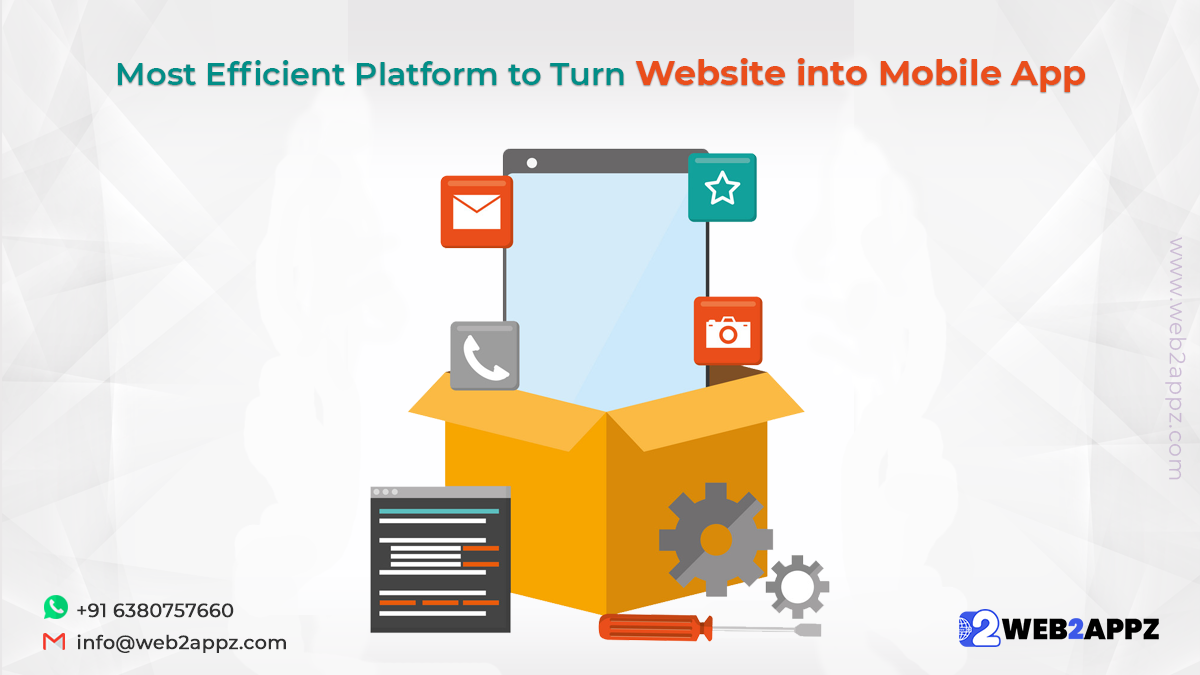 Most Efficient Platform to Turn Website into Mobile App-web2appz