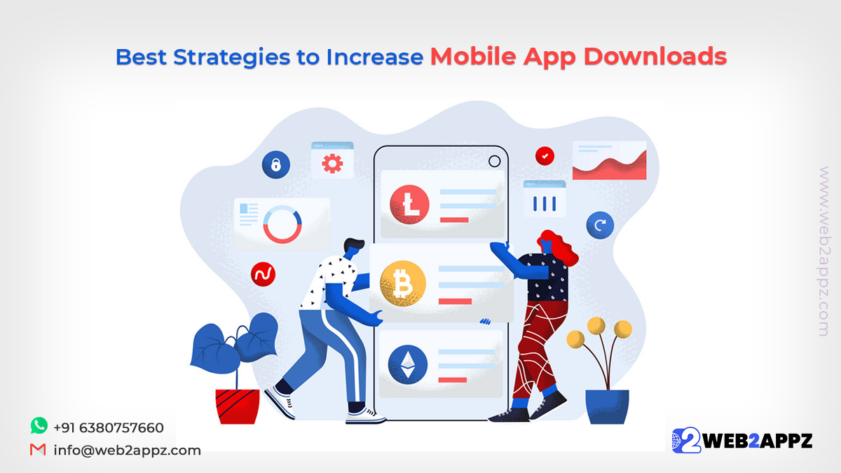 Best Strategies to Increase Mobile App Downloads-Web2appz