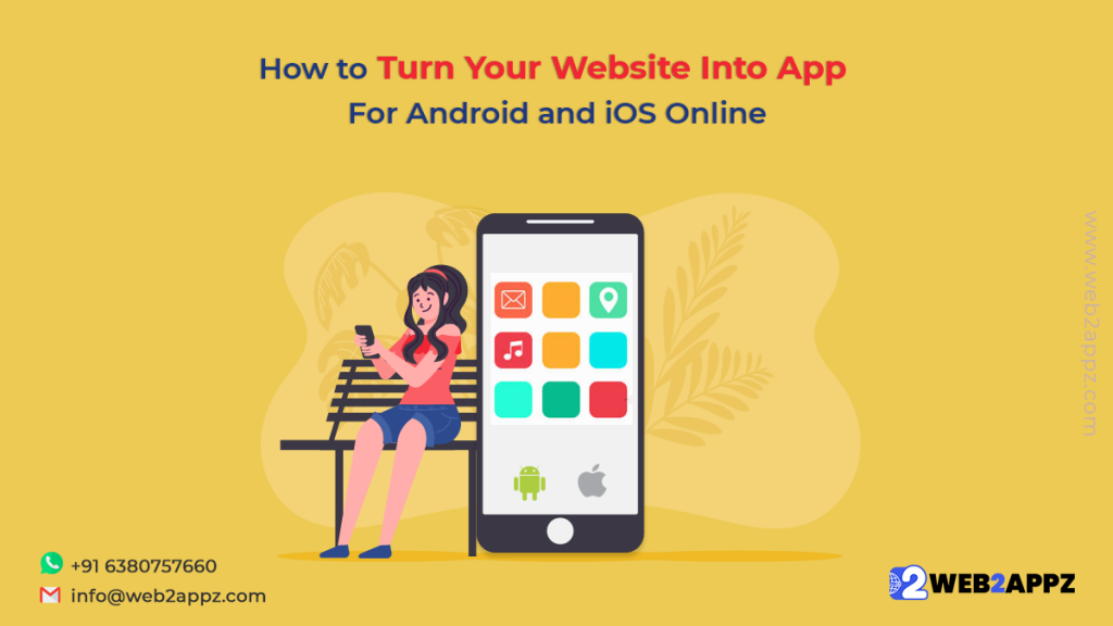 How to Turn Your Website into App for Android and iOS Online
