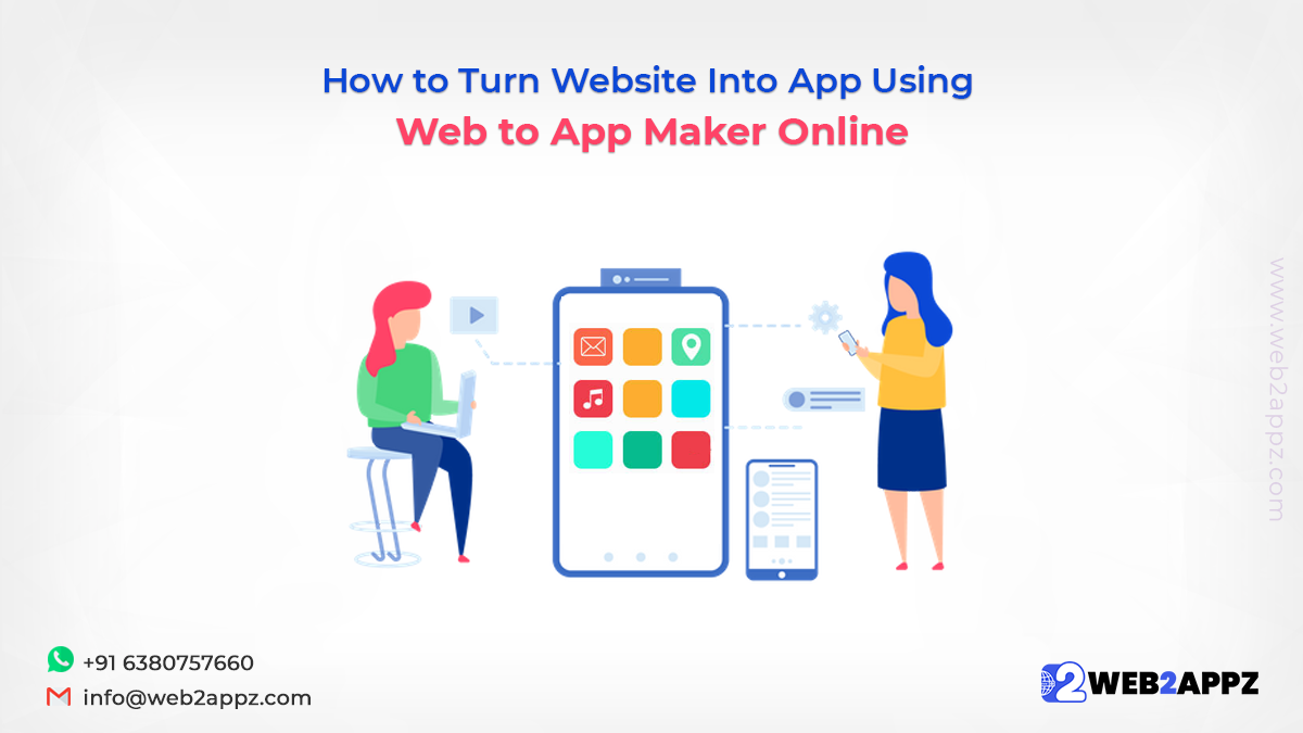 How to Turn Website Into App Using Web to App Maker Online - web2appz How to Turn Website Into App Using Web to App Maker Online - web2appz
