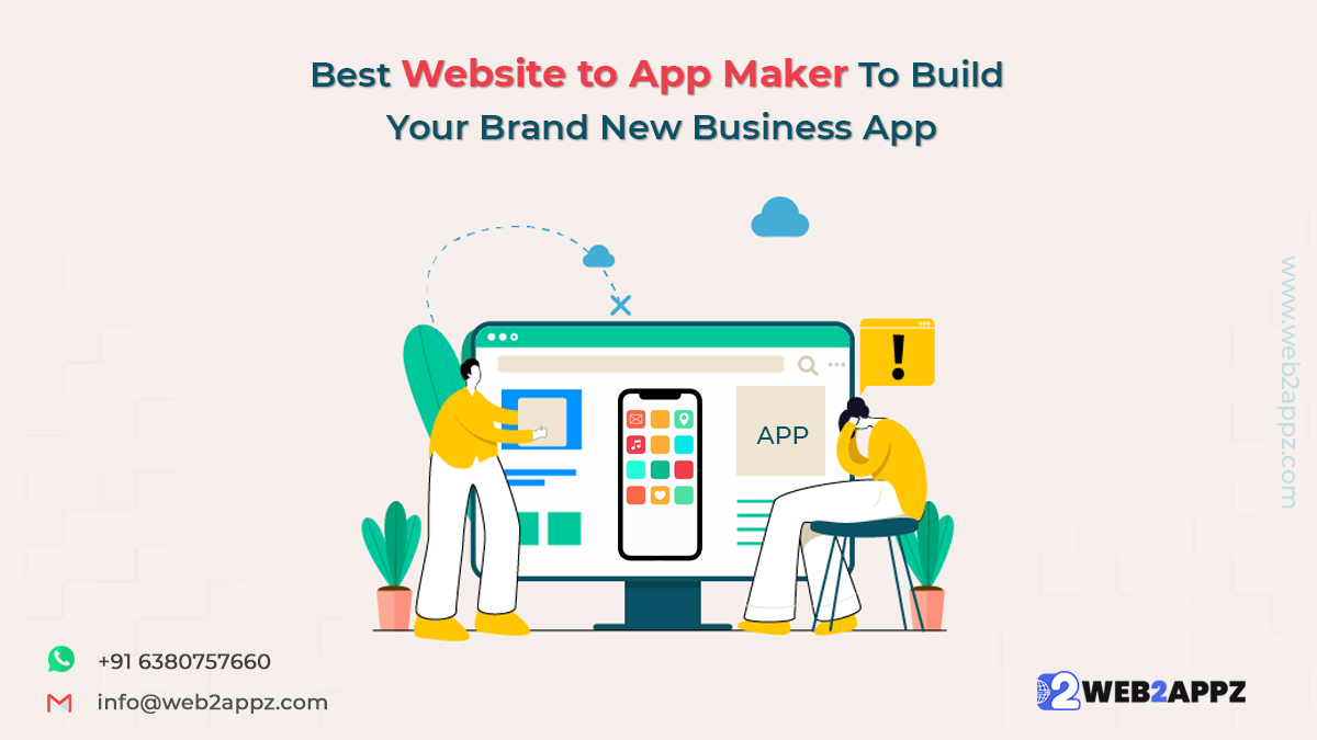 Best Website to App Maker To Build Your Brand New Business App - Web2appz