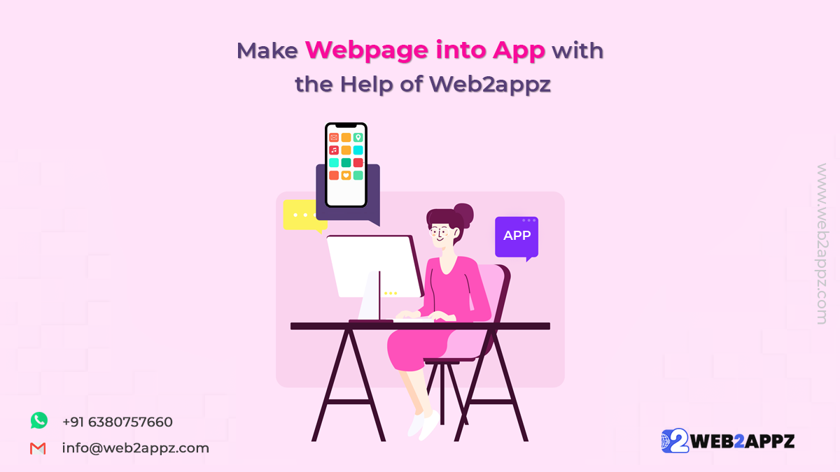 Make Webpage into App With the Help of Web2appz