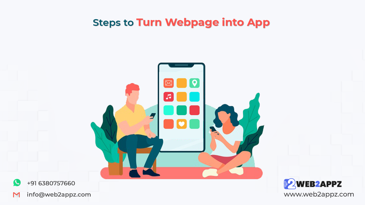Steps to Turn Webpage into App - Web2appz Steps to Turn Webpage into App - Web2appz