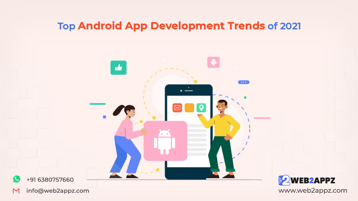 Top Android App Development Trends of 2021 - Web2appz
