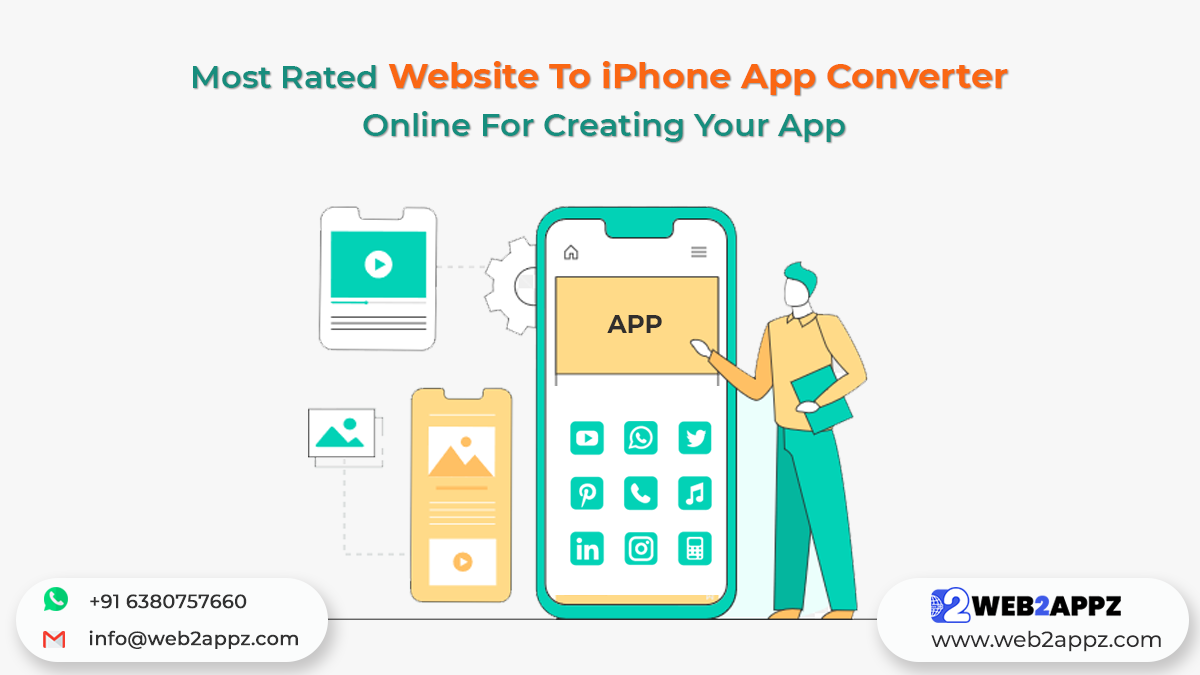 Most Rated Website To iPhone App Converter Online For Creating Your App - Web2appz