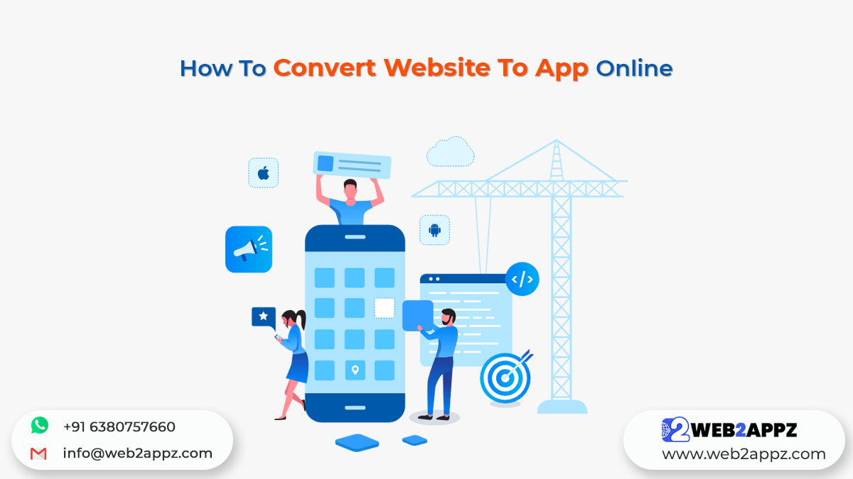 How To Convert Website To App Online - Web2appz