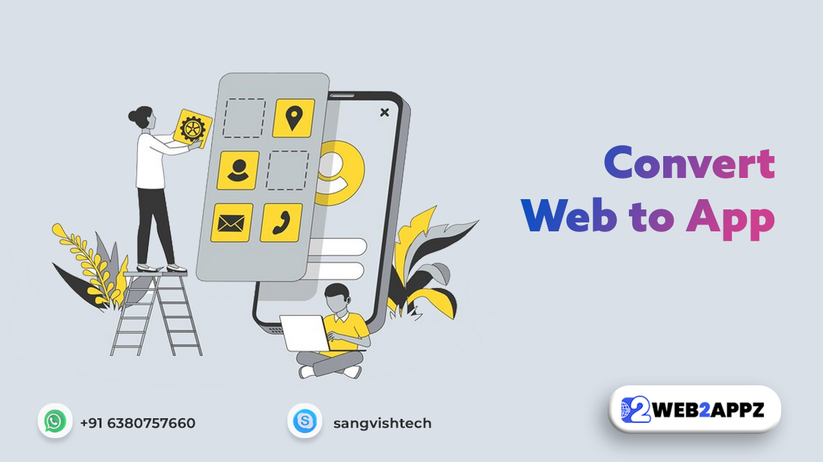 Convert web to app - Web2appz