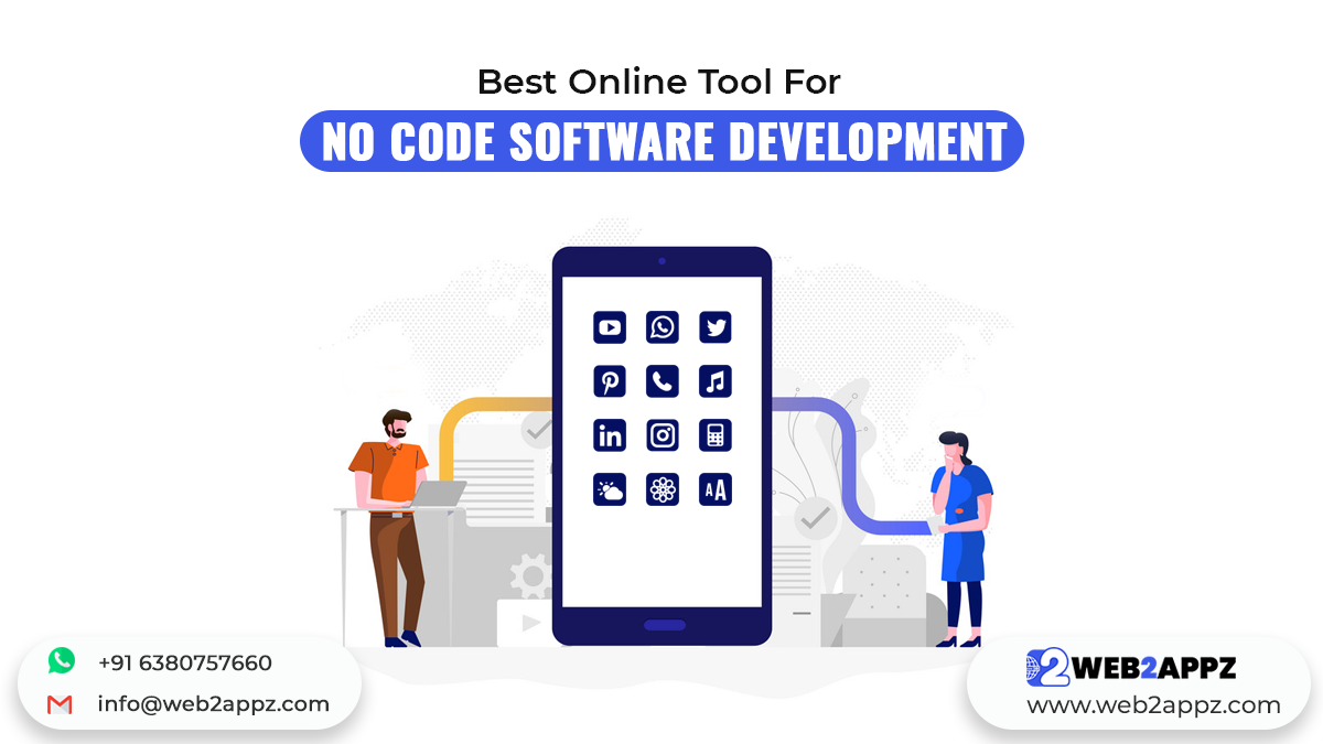 Best Online Tool For No Code Software Development - Web2appz