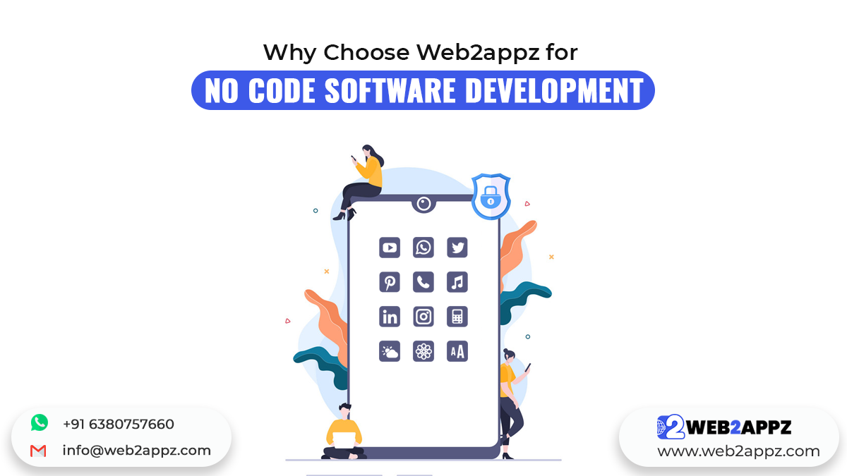 Why Choose Web2appz For No Code Software Development - Web2appz