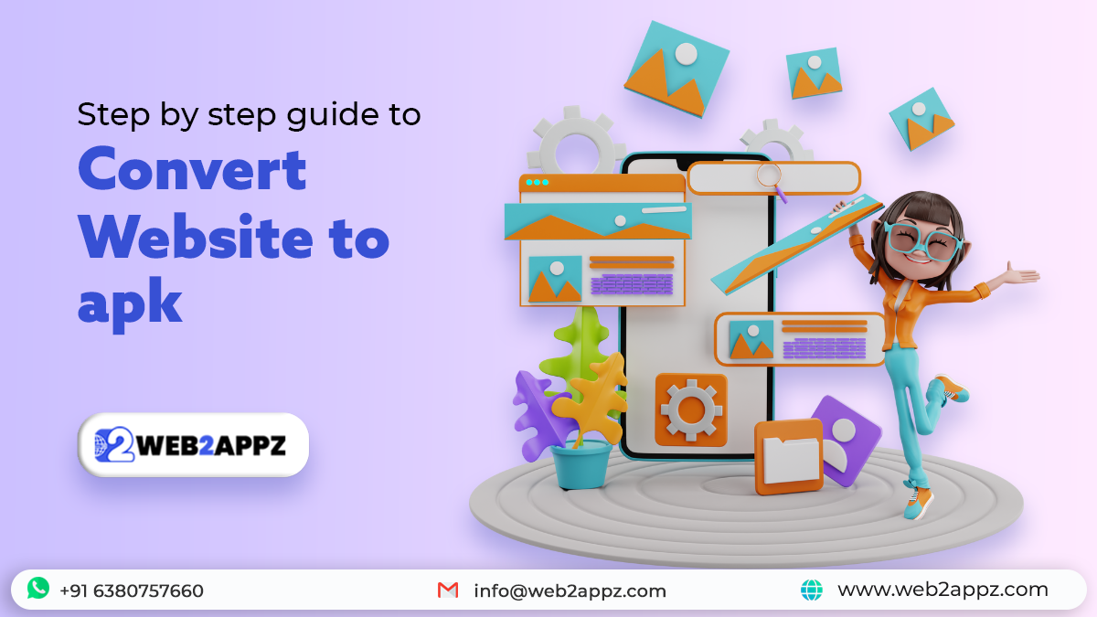 Step by step guide to Convert Website to apk - Web2appz Step by step guide to Convert Website to apk - Web2appz